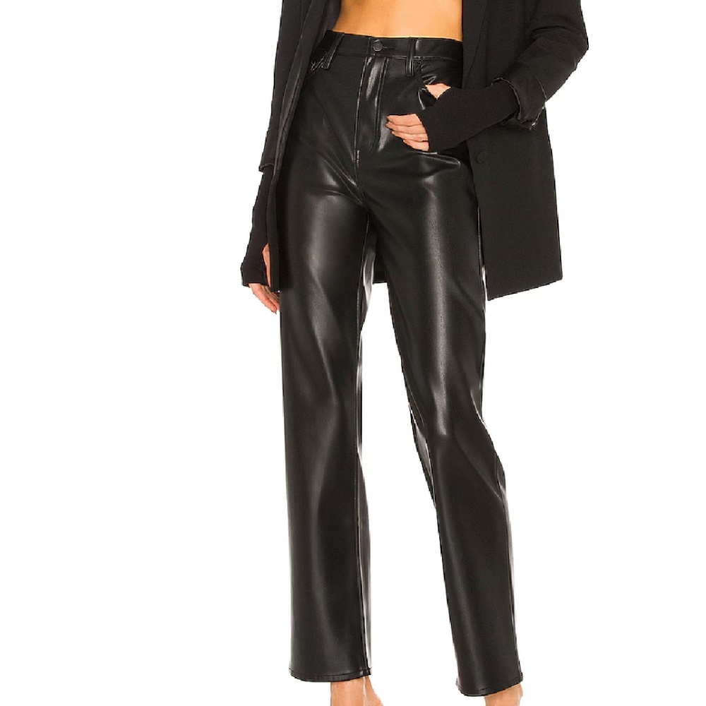 X REVOLVE Cassie Super High Straight Pant